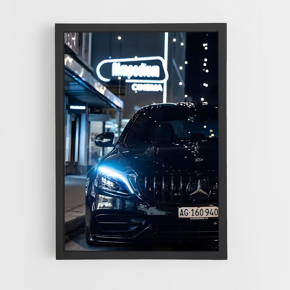 Poster Nuit Étoilée S-Class – affiche Mercedes (vue 2)